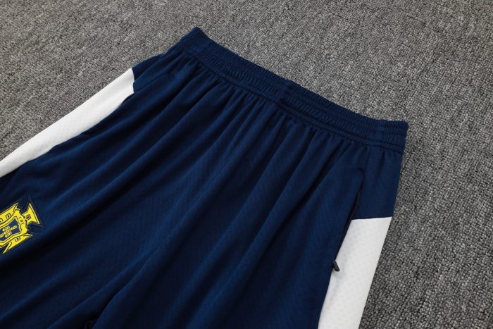 Portugal 24-25 Semi-Zip Jacket Blue - 图片 4