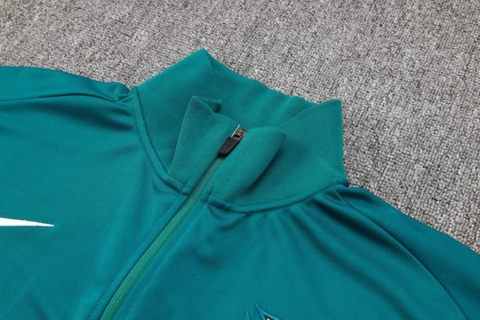 Portugal 24/25 Green Long Zip Jacket - 图片 6