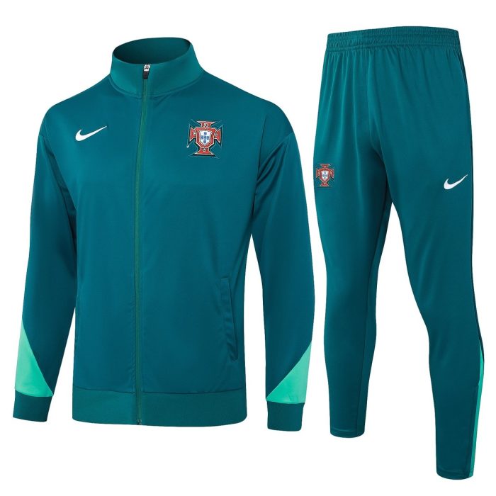 Portugal 24/25 Green Long Zip Jacket - 图片 8