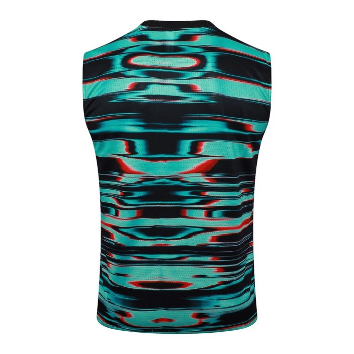 Portugal Green Spray Print Vest - 图片 7