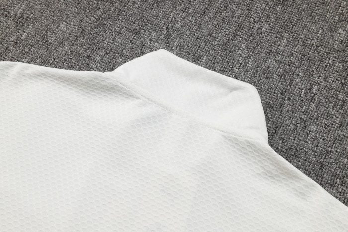 Portugal White Long Zipper Jacket - 图片 3