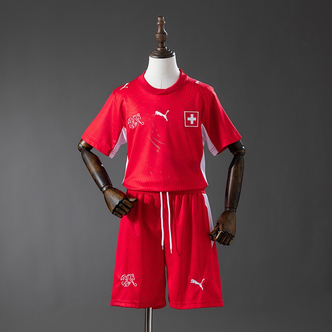 Switzerland 2026 Home Kids Jersey
