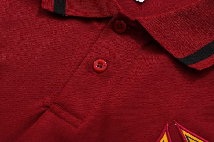 Portugal 22/23 Polo Shirt Wine Red - 图片 5