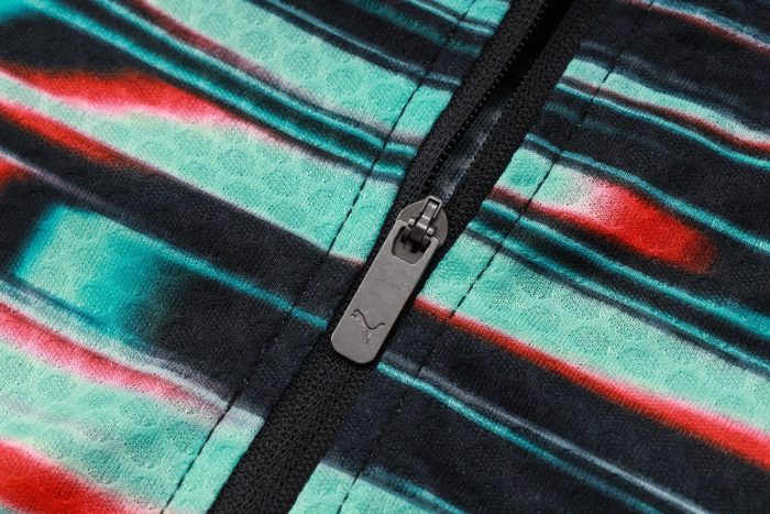 Portugal Black Green Splatter Half-Zip Jacket - 图片 6