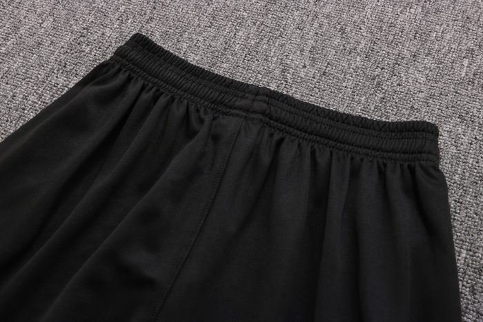 Portugal 22-23 Black Short Sleeve Training Suit (with Pants) - 图片 5
