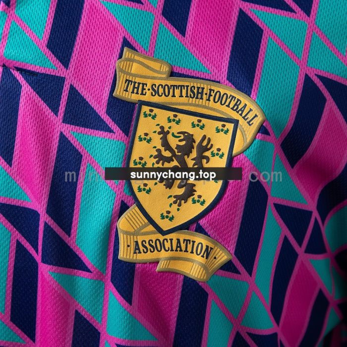 Scotland 1988/89 Away Retro Shirt - 图片 4