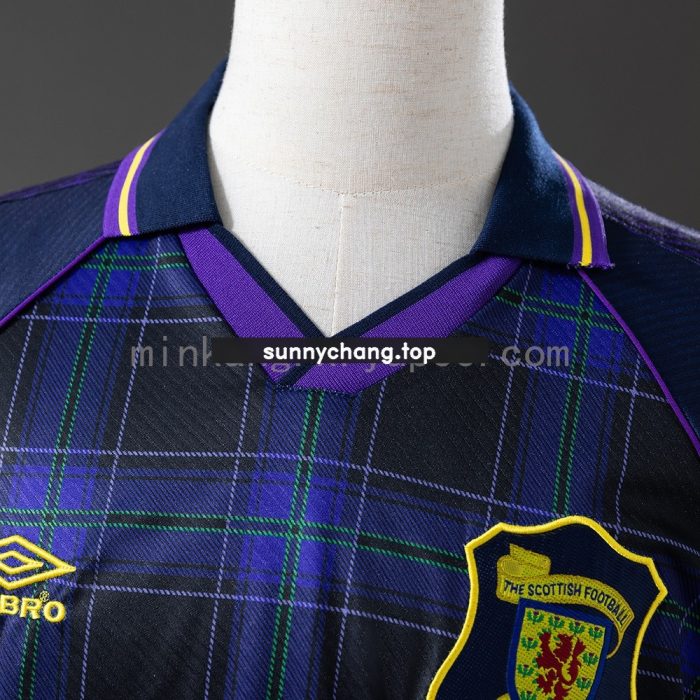 Scotland 1994/96 Home Retro Shirt - 图片 5