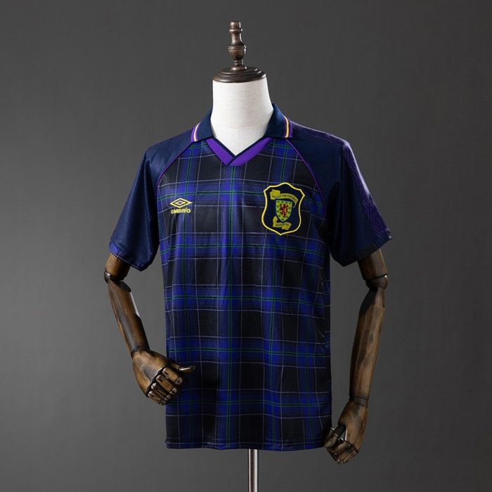 Scotland 1994/96 Home Retro Shirt - 图片 7