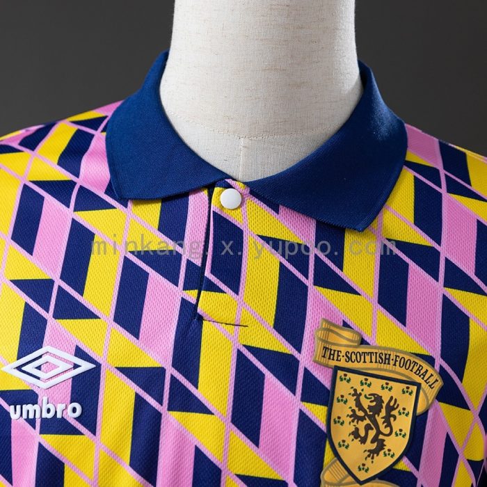 Scotland 1988/89 Third Away Retro Shirt - 图片 5
