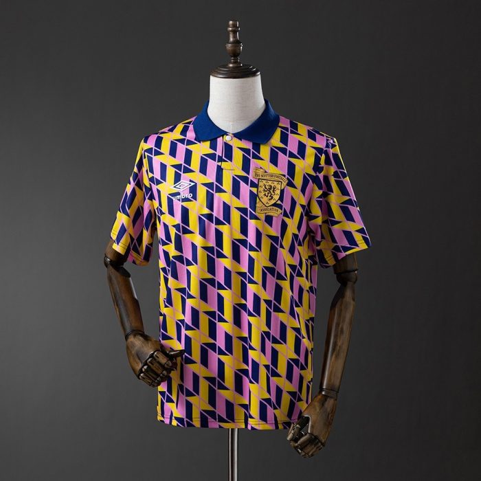Scotland 1988/89 Third Away Retro Shirt - 图片 7