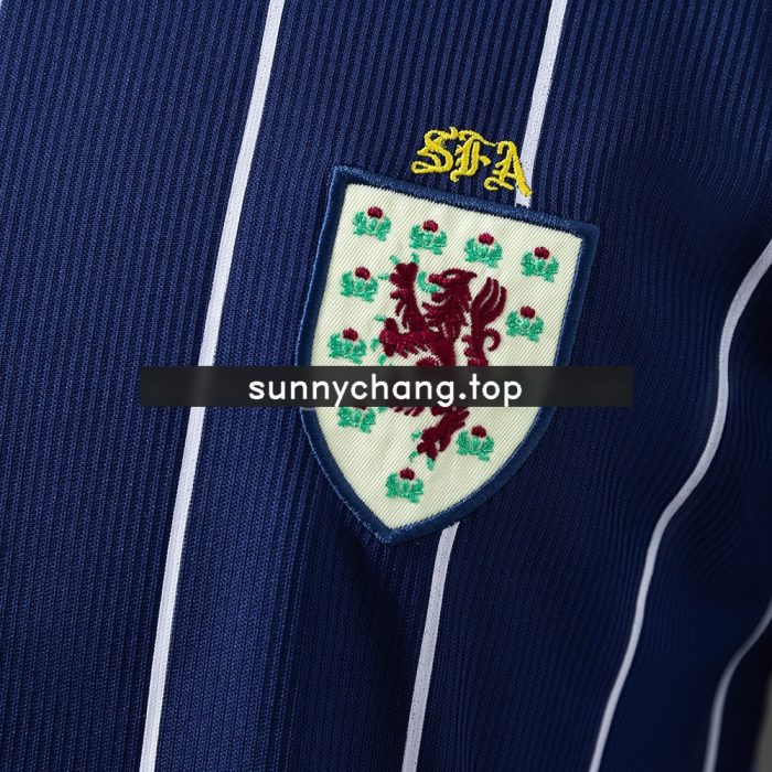 Scotland 2002 Home Retro Jersey - 图片 4