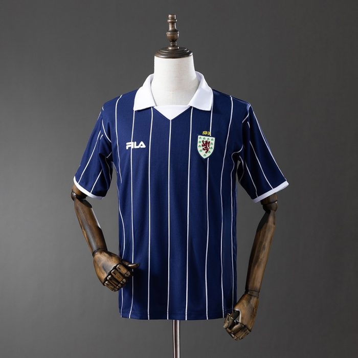 Scotland 2002 Home Retro Jersey - 图片 7