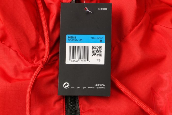 Portugal 21-22 Military Green Windbreaker (Red Upper) - 图片 4