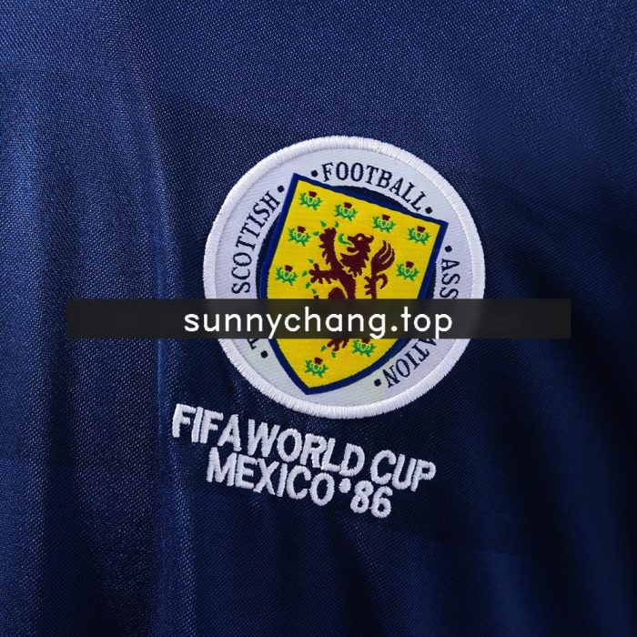 Scotland 1987-1988 Home Retro Jersey - 图片 4