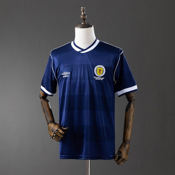 Scotland 1987-1988 Home Retro Jersey - 图片 7