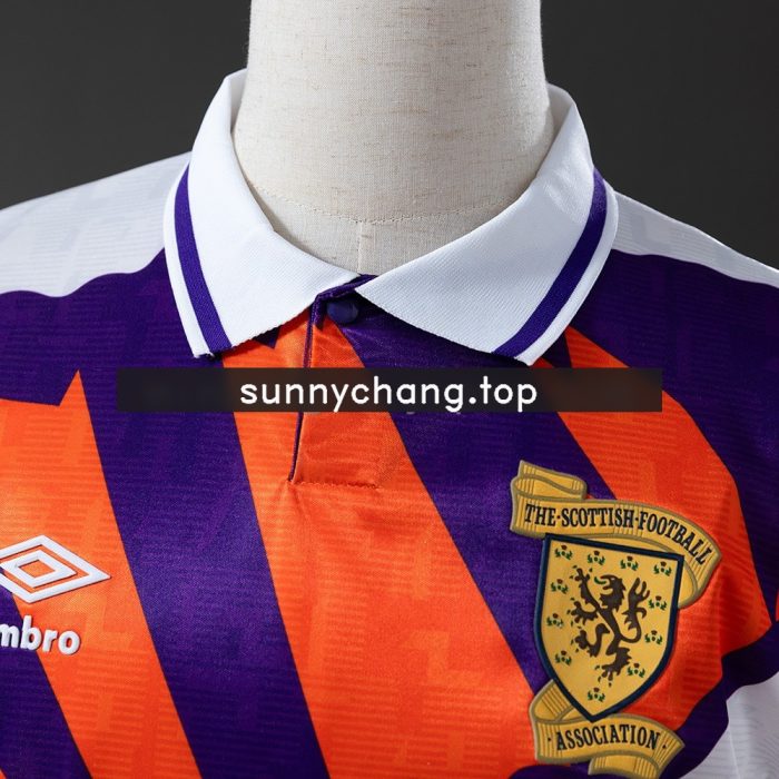 Scotland 1991-1993 Away Retro Jersey - 图片 5