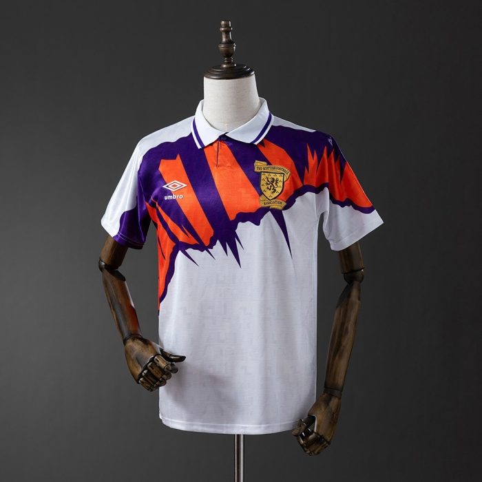Scotland 1991-1993 Away Retro Jersey - 图片 7