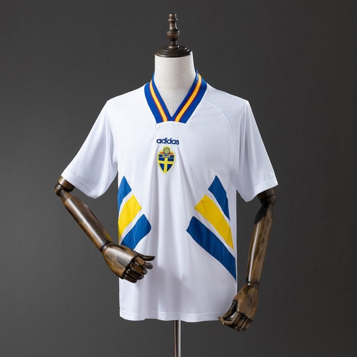 Sweden 1994 Away Retro Jersey - 图片 6