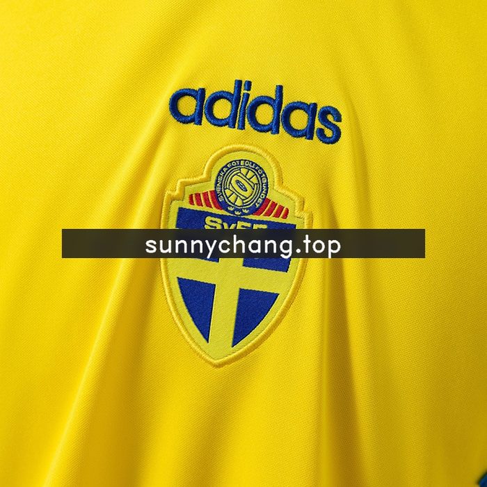 Sweden 1994 Home Retro Jersey - 图片 3