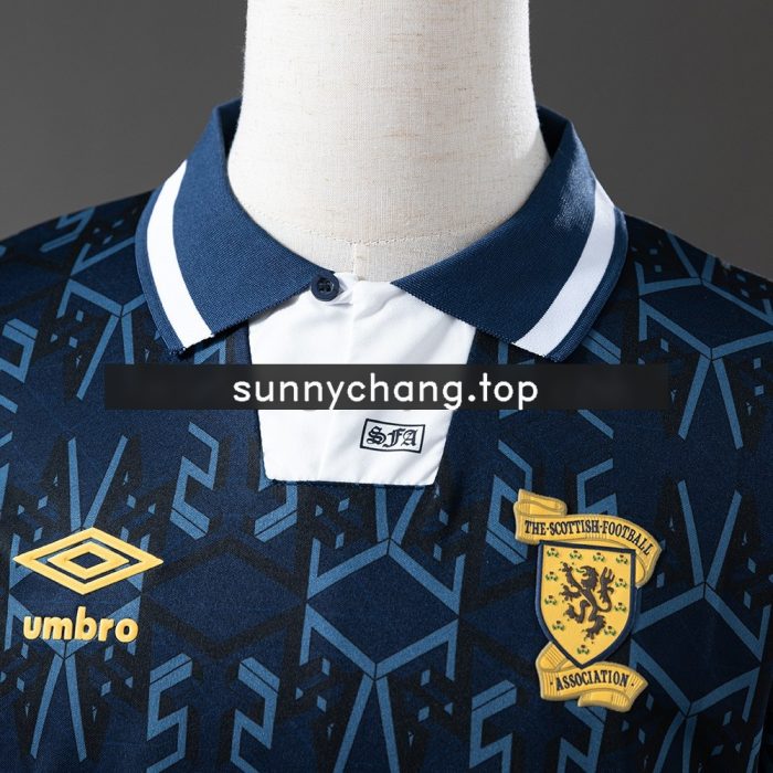 Scotland 1992/93 Home Retro Jersey - 图片 5
