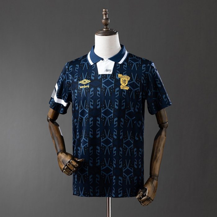 Scotland 1992/93 Home Retro Jersey - 图片 7