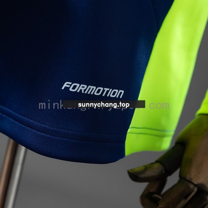 Scotland 2026 Training Top Navy Blue & Fluorescent Green - 图片 4