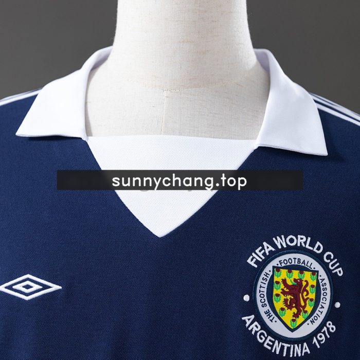 Scotland 1978 Home Retro Shirt - 图片 5