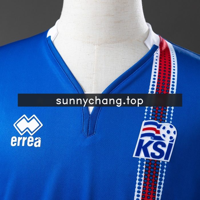 Iceland 2016/17 Home Retro Jersey - 图片 6