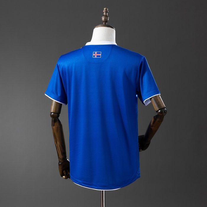 Iceland 2016/17 Home Retro Jersey - 图片 7