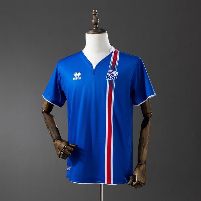 Iceland 2016/17 Home Retro Jersey - 图片 8