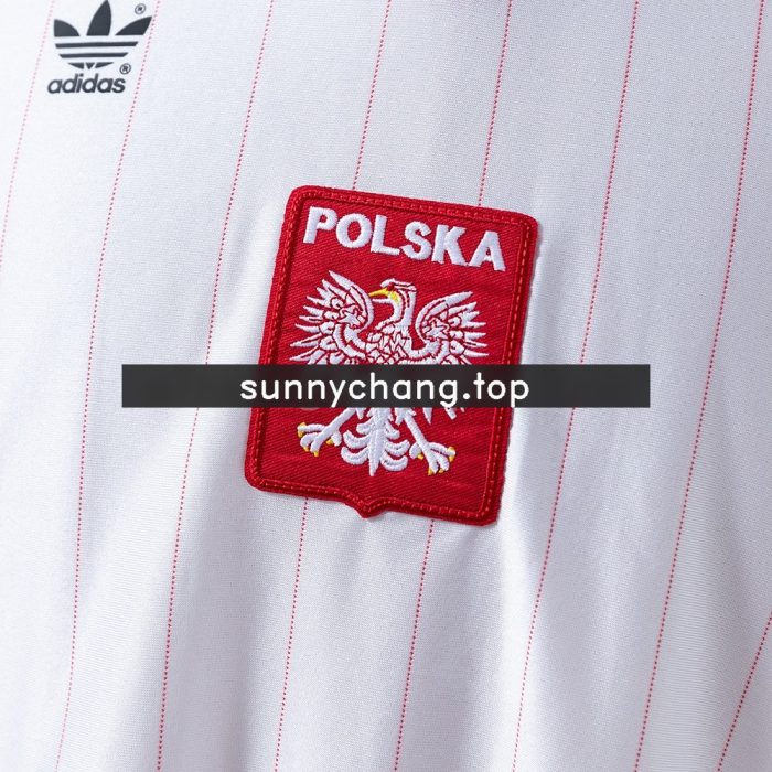 Poland 1982 Home Retro Jersey - 图片 4