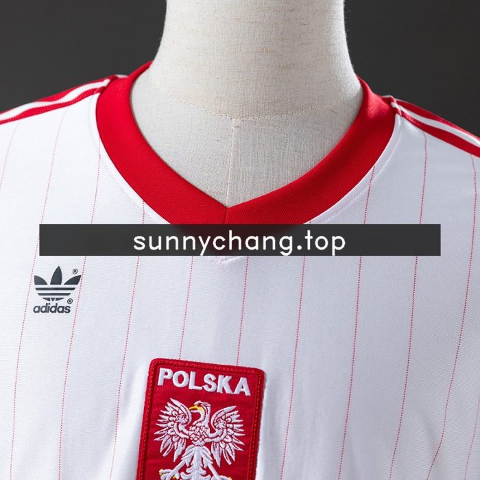 Poland 1982 Home Retro Jersey - 图片 5