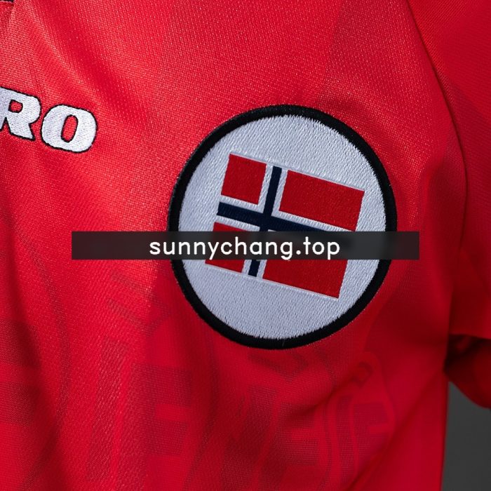 Norway 1998/99 Home Retro Jersey - 图片 4