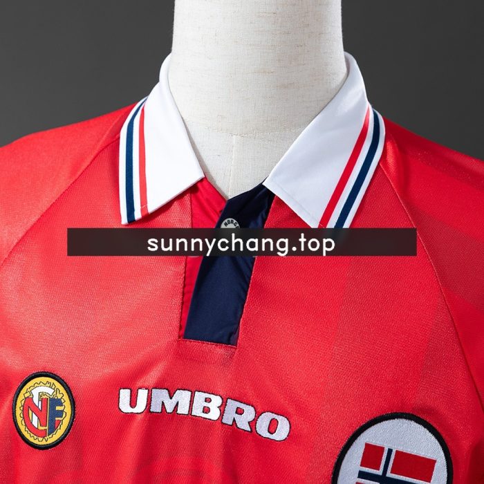 Norway 1998/99 Home Retro Jersey - 图片 6