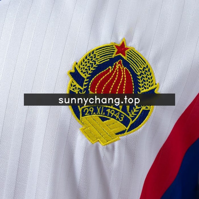 Yugoslavia 1990 Away Retro Jersey - 图片 4