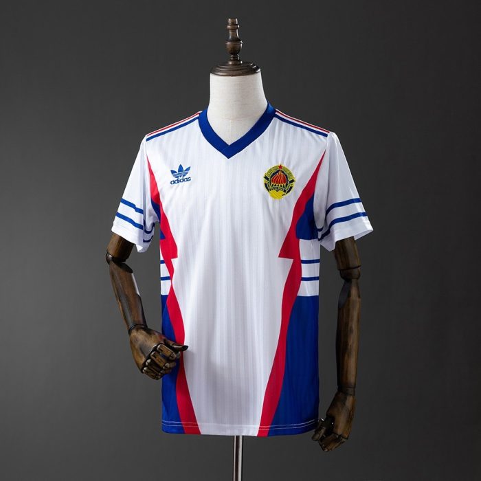 Yugoslavia 1990 Away Retro Jersey - 图片 7