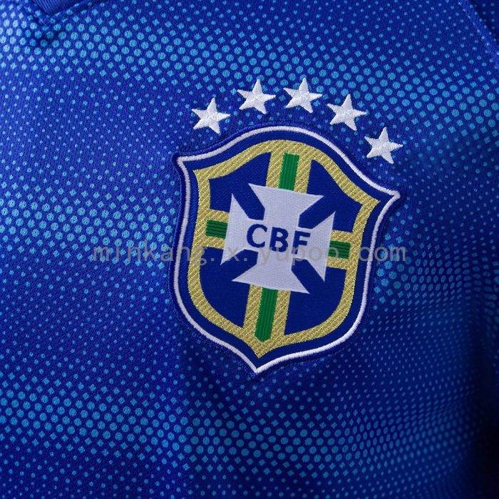 Brazil 2014 Away Retro Jersey - 图片 5