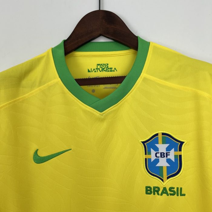 2023 Brazil Home Jersey - 图片 2
