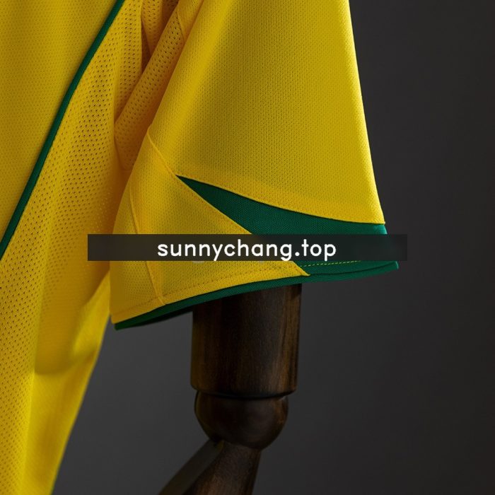 Brazil 2004/06 Home Retro Shirt - 图片 2