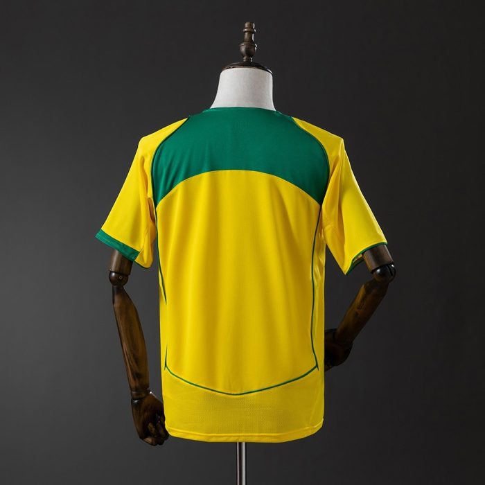 Brazil 2004/06 Home Retro Shirt - 图片 6