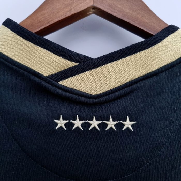 2022 Brazil Black Football Jersey - 图片 3
