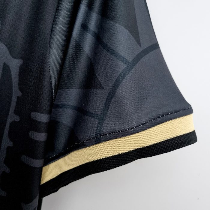 2022 Brazil Black Football Jersey - 图片 4