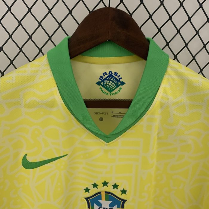 2024 Brazil Home Jersey - 图片 3