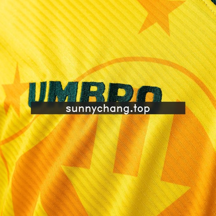 Brazil 1993-1994 Home Retro Shirt - 图片 3