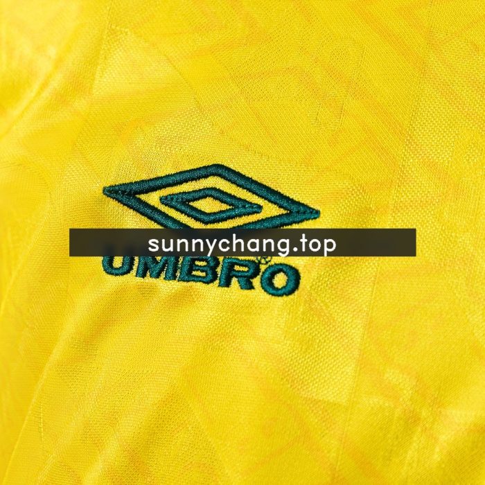 Brazil 1991-1993 Home Retro Shirt - 图片 3
