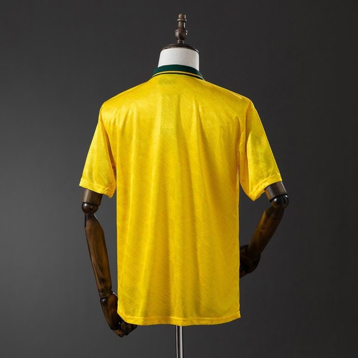 Brazil 1991-1993 Home Retro Shirt - 图片 6
