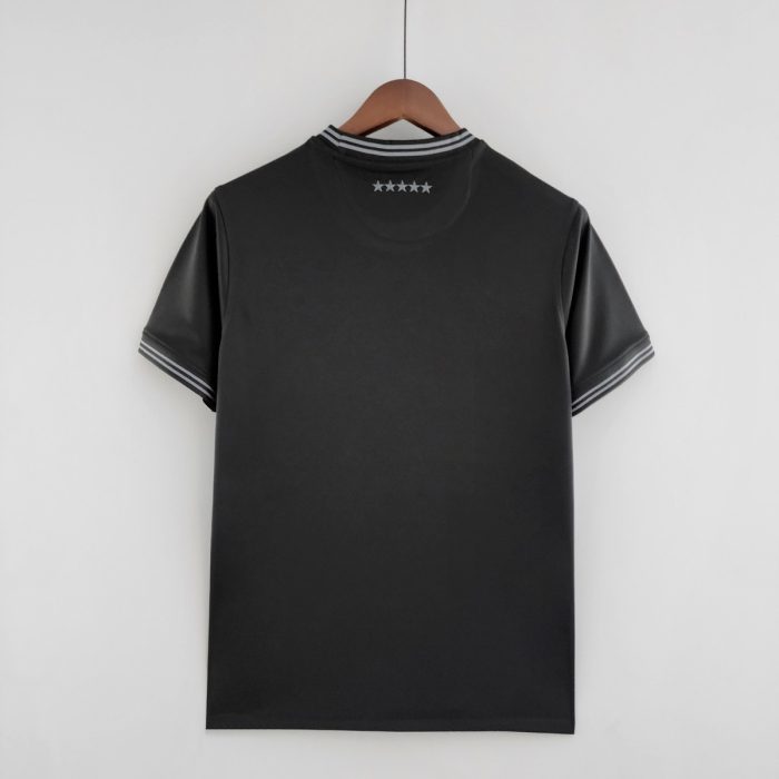 2022 Brazil All Black Jersey - 图片 2