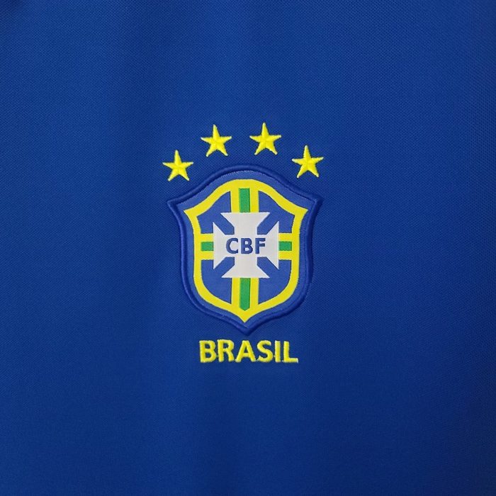 Brazil 1997 Away Retro Jersey - 图片 8
