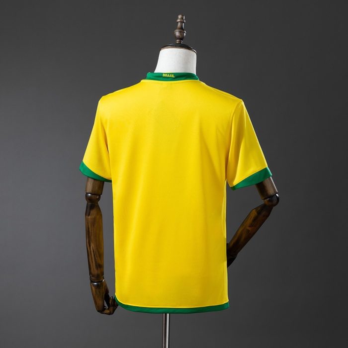 Brazil 2006 Home Retro Jersey - 图片 3