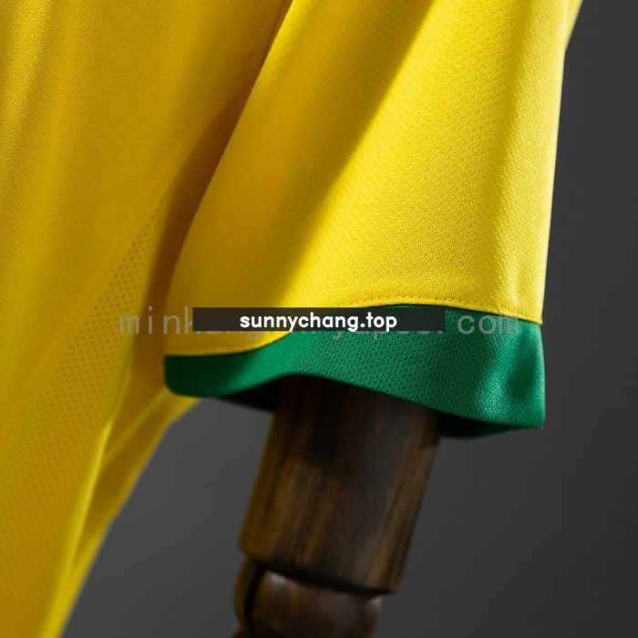 Brazil 2006 Home Retro Jersey - 图片 5